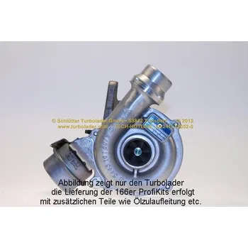 Turbodmychadlo Dmychadlo, plnění SCHLÜTTER TURBOLADER PRO-00955