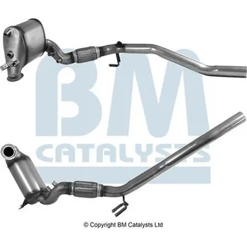 Filtr do auta Filtr pevnych castic, vyfukovy system BM CATALYSTS BM11118P