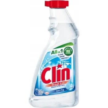 Čisticí prostředek na okna Clin Window & Glass 3v1 Anti-Fog náhradní náplň 500 ml