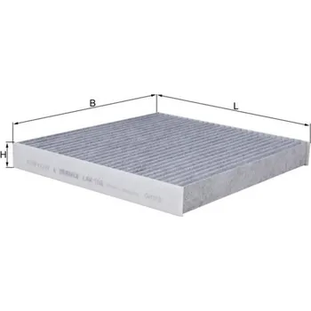 Filtr do auta Filtr, vzduch v interiéru MAHLE LAK 158