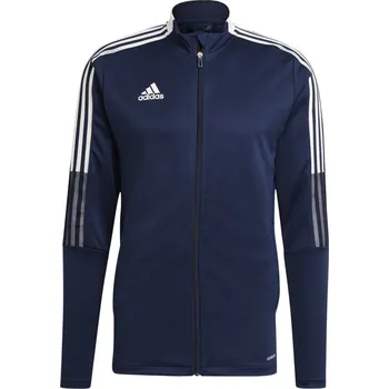 Míčový sport Adidas Mikina Tiro 21 Track Jacket Velikost: 2XL Barva: Modrá