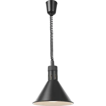 Kuželová tepelná lampa Rise and Fall, HENDI, Černá, 230V/250W, ⌀275x(H)250mm