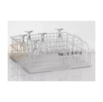 Přípravek do myčky Kovový koš na sklo, pět řad 165 mm | WINTERHALTER, 85000436