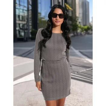 Dámská sukně Sinsay - Mini sukně - šedá - 501BE-09X - 501BE-09X-XXS-1