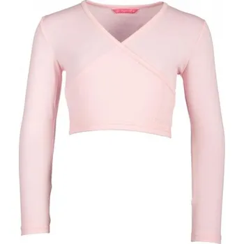 Dámský svetr Dívčí zavinovací svetr PAPILLON CROSS-OVER 116 Růžová