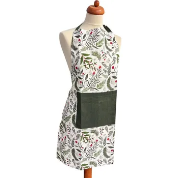 Kuchyňská zástěra Home Elements Kuchyňská zástěra Červené jmelí