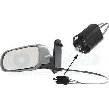 Auto zrcátko vnejsi zpetne zrcatko VAN WEZEL 5878813