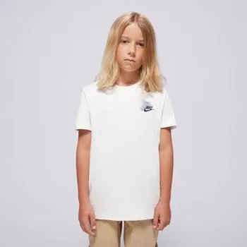 Dámské tričko Nike Tričko B Nsw Si Graphic Tee Boy Bílá 137-147