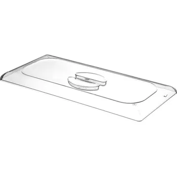 Dóza na potraviny Víko na nádobu na zmrzlinu polykarbonát, HENDI, 360x165mm