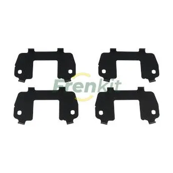 Brzdový komplet Protihluková folie, brzdové oblożení (posunovací deska) FRENKIT 940383