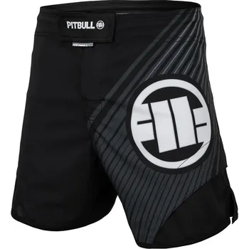 Pánská móda PitBull West Coast - pánské grappling shorts HILLTOP SPORTS černé 3XL