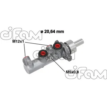 Brzdový válec Hlavní brzdový válec CIFAM 202-667