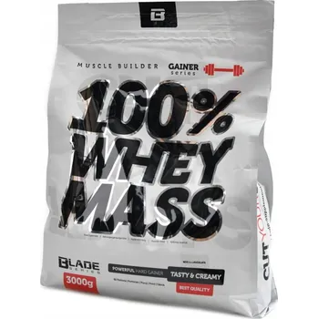 Protein Gainer HiTec Nutrition vanilkový prášek bez aspartamu 3000 g