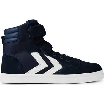Chlapecké tenisky Hummel Slimmer Stadil High Sneaker Juniors Dress Blue 4.5 (37.5)