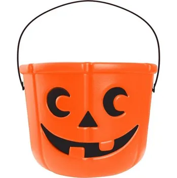 Karnevalový doplněk Kotlík dýně, 18 x 14 cm