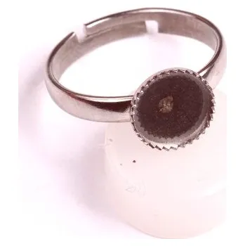 Korálek Prstýnek lůžko ocel 10 mm