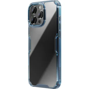 Pouzdro na mobilní telefon Ochranný kryt Nillkin Nature TPU PRO pro Apple iPhone 16 Pro Max, modrá
