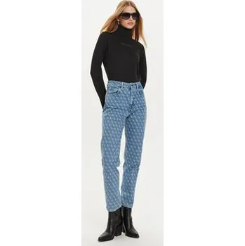 Dámský svetr Guess Jeans Rolák W4BR15 Z3HO2 Černá Regular Fit XS