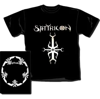 Pánské tričko pánské triko Satyricon - logo