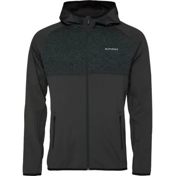 Pánská mikina Pánská hybridní mikina KLIMATEX Lael šedá Velikost: M