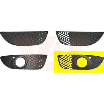 Nárazník Vetraci mrizka, naraznik VAN WEZEL 3232593