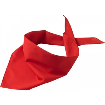 Šála Myrtle beach Multifunkční trojúhelníkový šátek 97% polyester, 3% bavlna, 85 x 40 cm Barva: červená MB6524