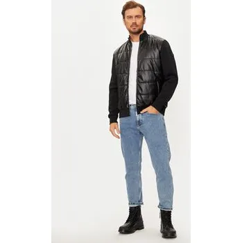 Pánský bomber KARL LAGERFELD Bunda bomber 505065 544565 Černá Regular Fit L