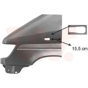 Blatník karosérie Blatník VAN WEZEL 3075656