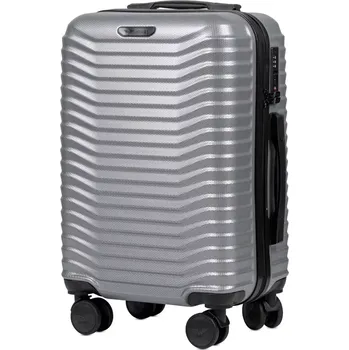 Cestovní kufr WINGS SEA EAGLE silver malý S s TSA