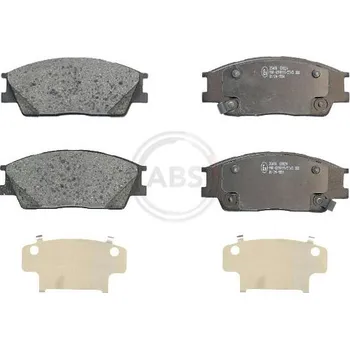 Brzdová destička Sada brzdových destiček, kotoučová brzda A.B.S. 35410