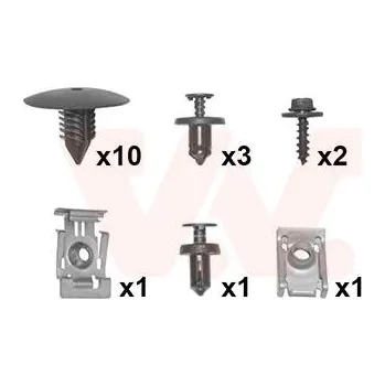 Blatník karosérie Montazni sada, blatnik VAN WEZEL 4328796