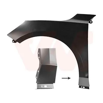 Blatník karosérie Blatník VAN WEZEL 1949655