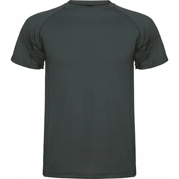 Chlapecké tílko Roly Sport Dětské sportovní tričko Montecarlo s raglánovým rukávem Barva: šedá tmavá, Velikost: 16 let RY0425K