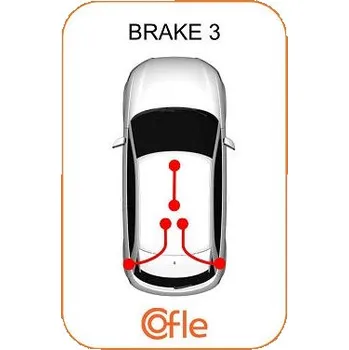 Auto-moto Tažné lanko, parkovací brzda COFLE 17.0129