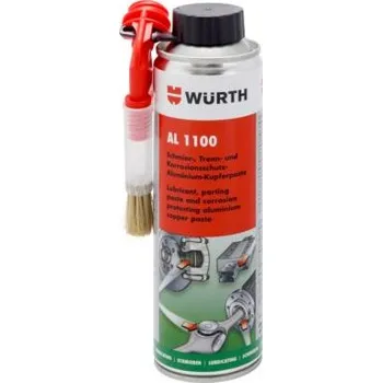 Sada hliníkových past AL 1100 se štětcem 200 ml - 9ks