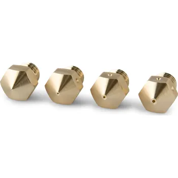 Příslušenství k 3D tiskárně PrimaCreator MK8 Mixed Size Brass Nozzle - 4 pcs (0.20 mm/0.40 mm/0.60 mm/0.80 mm)