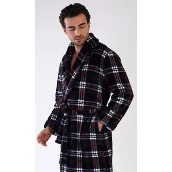 Pánský župan se šálovým límcem Ondřej tmavě modrá L