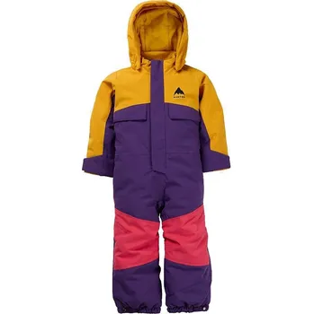 Dívčí oblečení kombinéza Burton One Piece 2L - Goldenrod/Imperial Purple 6-7 Years