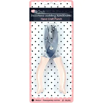 Děrovačka DP Craft Děrovačka ozdobná, kleště, kroužek 6mm