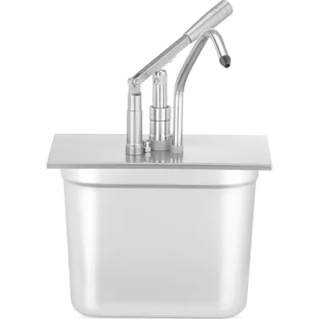 Víko s dávkovačem pro nádoby GN, HENDI, GN 1/4, 270x165mm