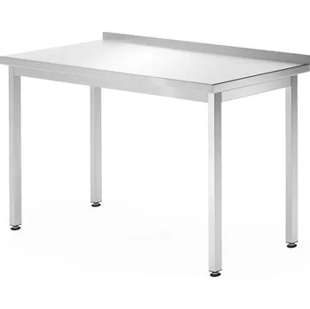 Dílenský stůl Nástěnný stůl – přišroubovaný, hloubka 700 mm, HENDI, Profi Line, 1200x700x(H)850mm