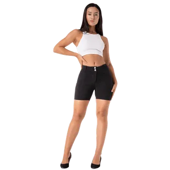 Pánské kraťasy Legínové Push-Up kraťasy Melody, Black Jeans Velikost: M, Varianta: Vysoký pas