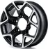 Alu kolo GMP SJ15 Black Polished 5,55x15 5x139,7 ET5 108