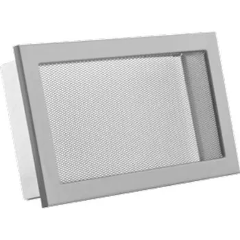 Větrací mřížka Karl STYLE ventilační mřížka se síťkou, 220 x 90mm - černá