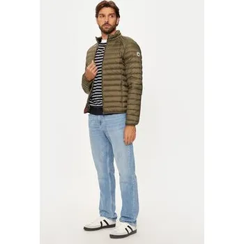 Pánská větrovka Jott Vatovaná bunda Mat P000MDOW02 Zelená Slim Fit 3XL