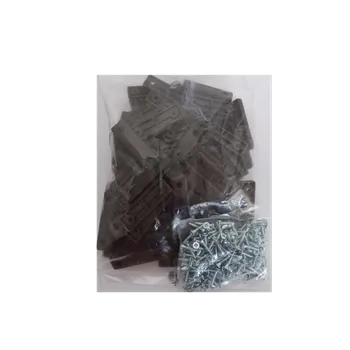 Nábytkové kování Balíček: kluzák k našroubování 238 hnědý 100ks + vrut 3x16mm 200ks