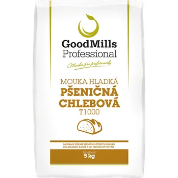 Mouka GoodMills Česko s.r.o., GOODMILLS PROFESSIONAL - pšeničná chlebová mouka 5KG