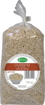 4Slim Ovesné vločky jemné 750 g