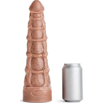 Dildo Mr. Hankey’s Toys Seahorse Large, prémiové silikonové dildo s Vac-U-Lock 35,5 x 5,5–9 cm