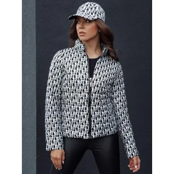 Dámská přechodná krátká prošívaná bunda MY DEAR černá